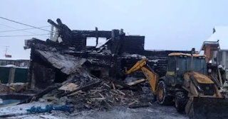Демонтаж сгоревших зданий в Ханты-Мансийске | Сварной-Хнт - снос после пожара от 1037 рублей